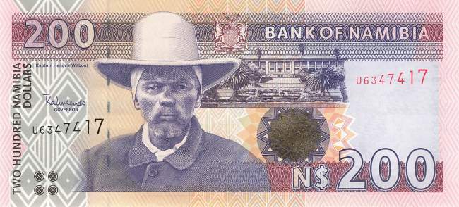 Namibia p10b1 200 Dollar